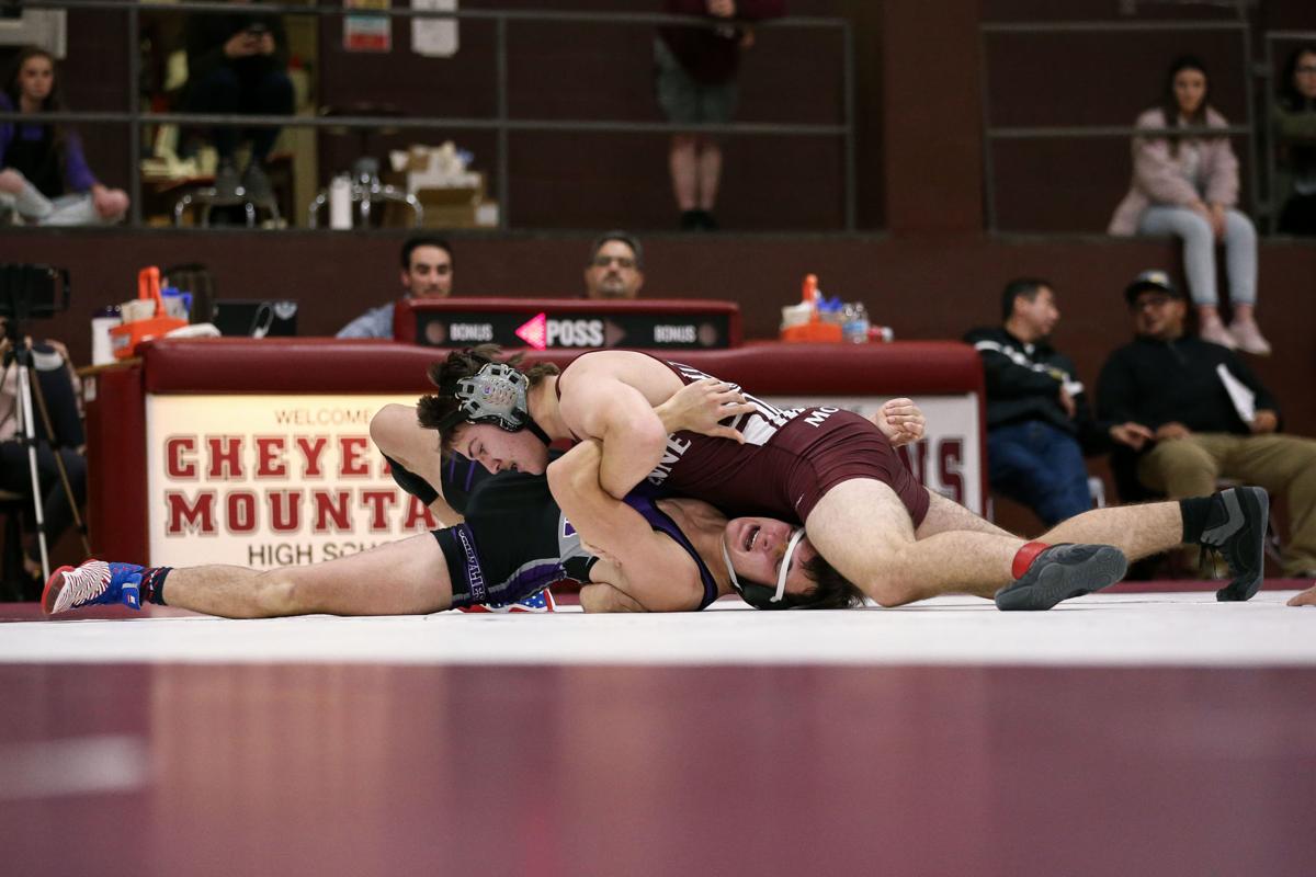 Cheyenne Mountain hosts Mesa Ridge in wrestling