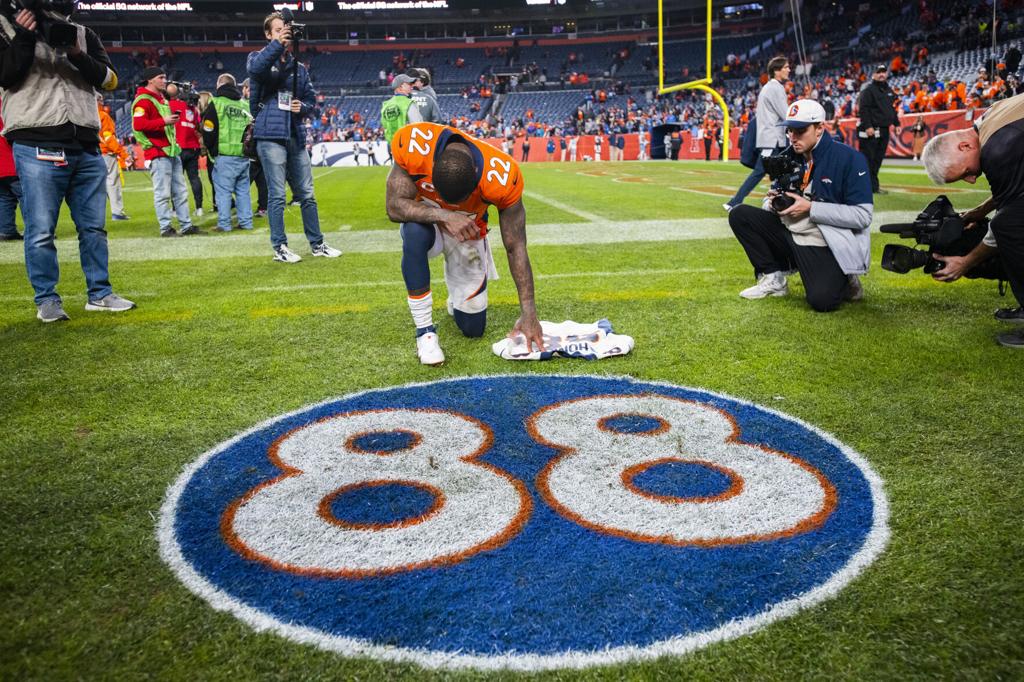 He's always going to be there': Broncos pay tribute to Demaryius