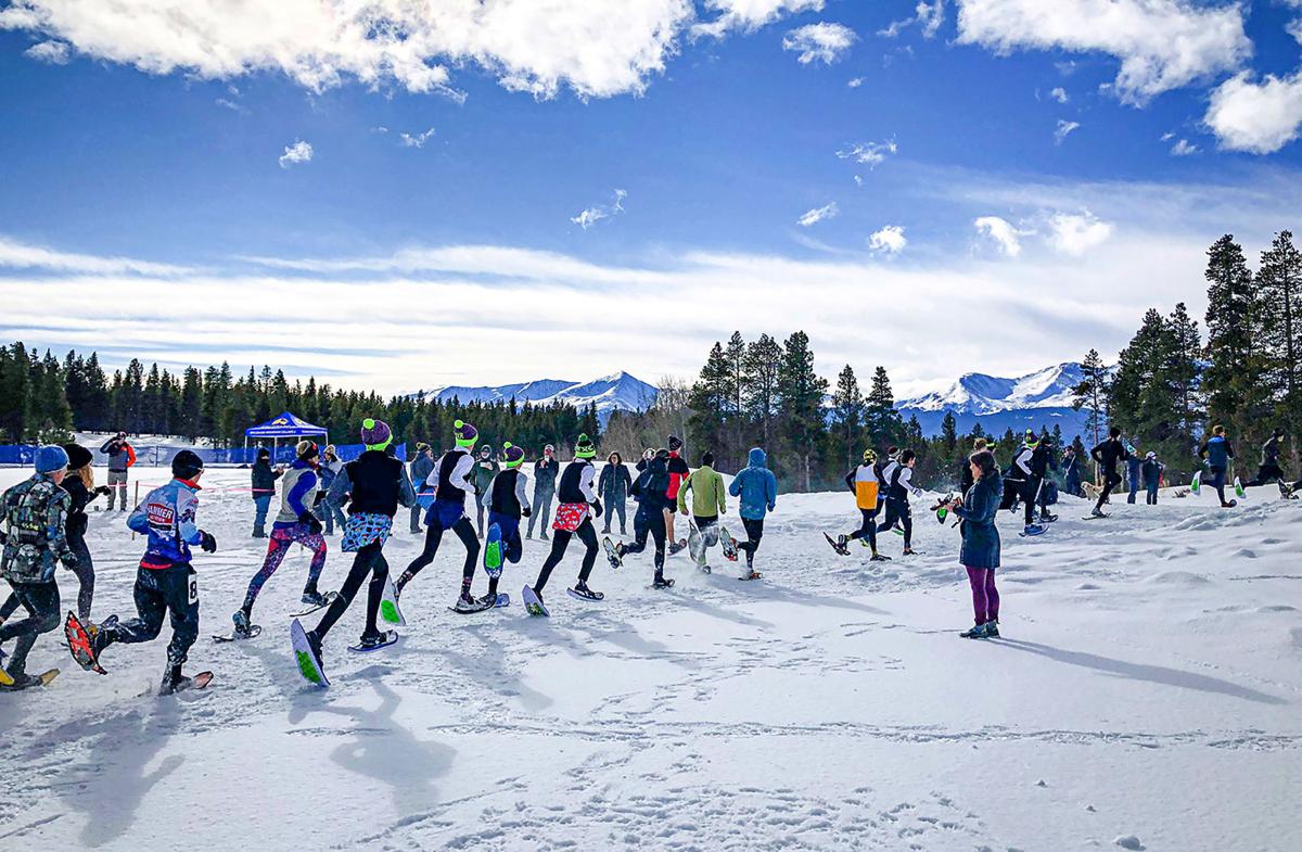 Inside the 'fringe' and 'hearty' world of snowshoe racing, with