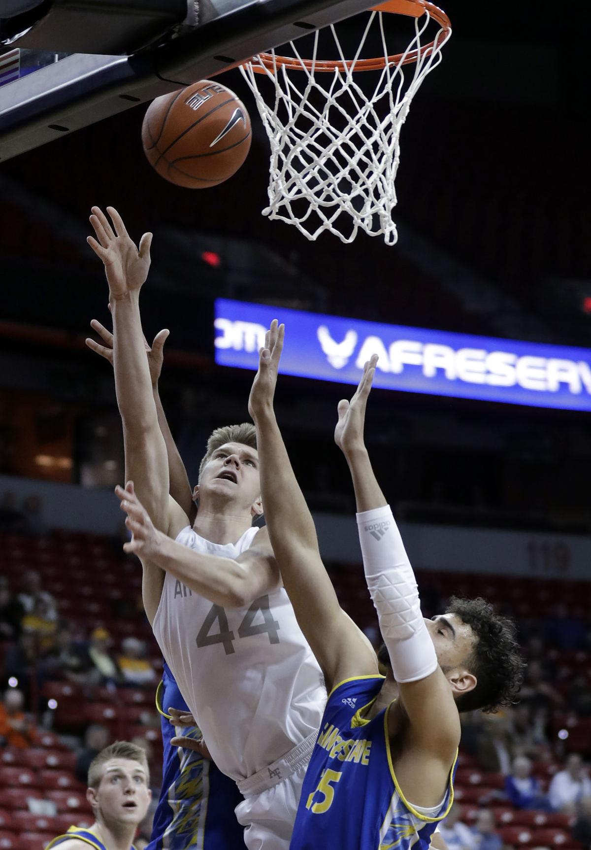 Keaton Van Soelen's role may grow for Air Force basketball | AFA men's and women's basketball ...