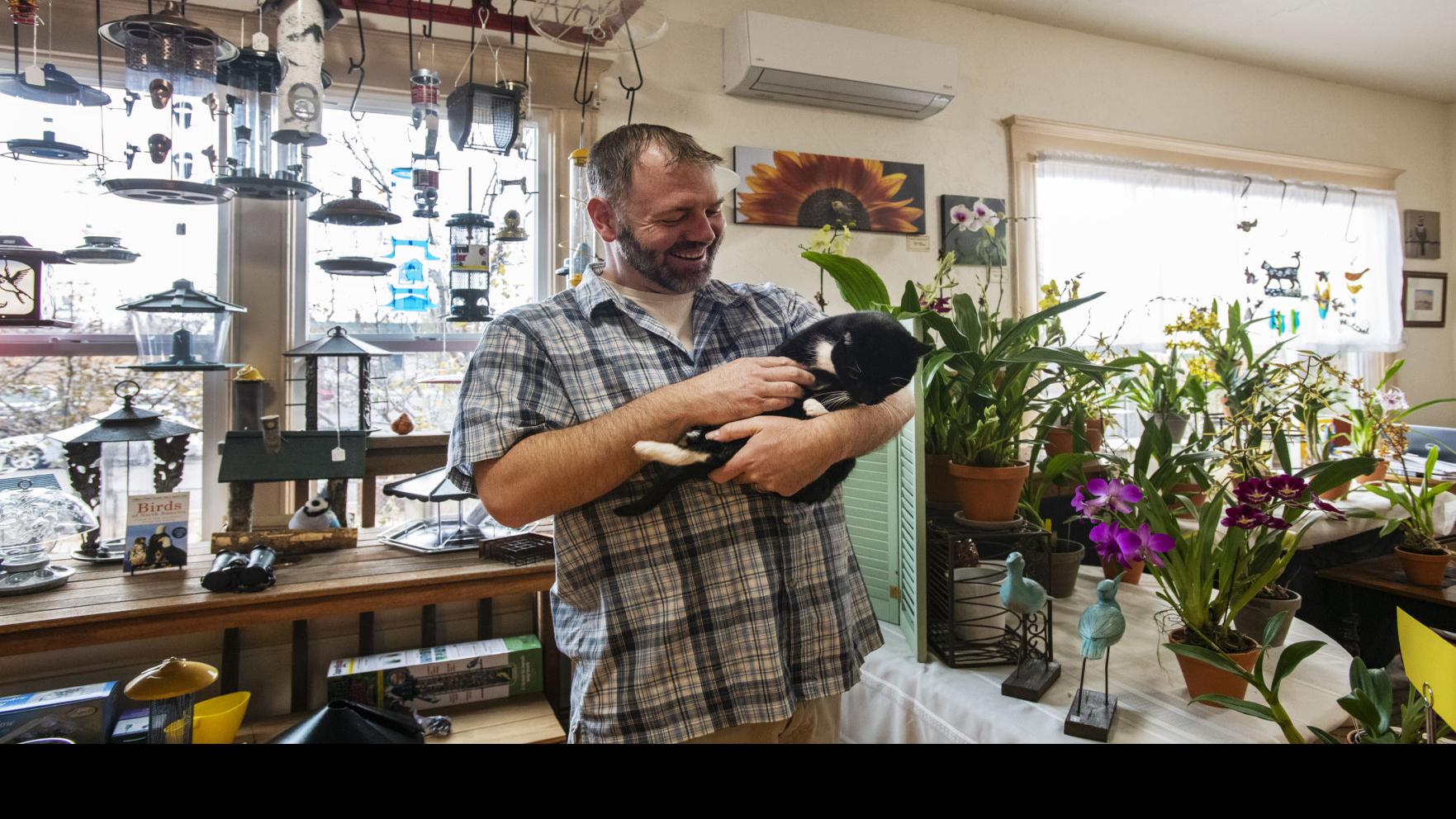 Tropical Orchids Backyard Birding Supplies Share Space At Old