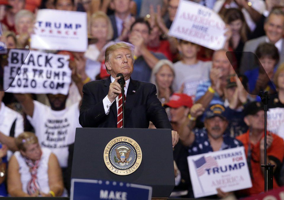 the strange story of that ‘blacks for trump’ guy standing behind potus at his phoenix rally