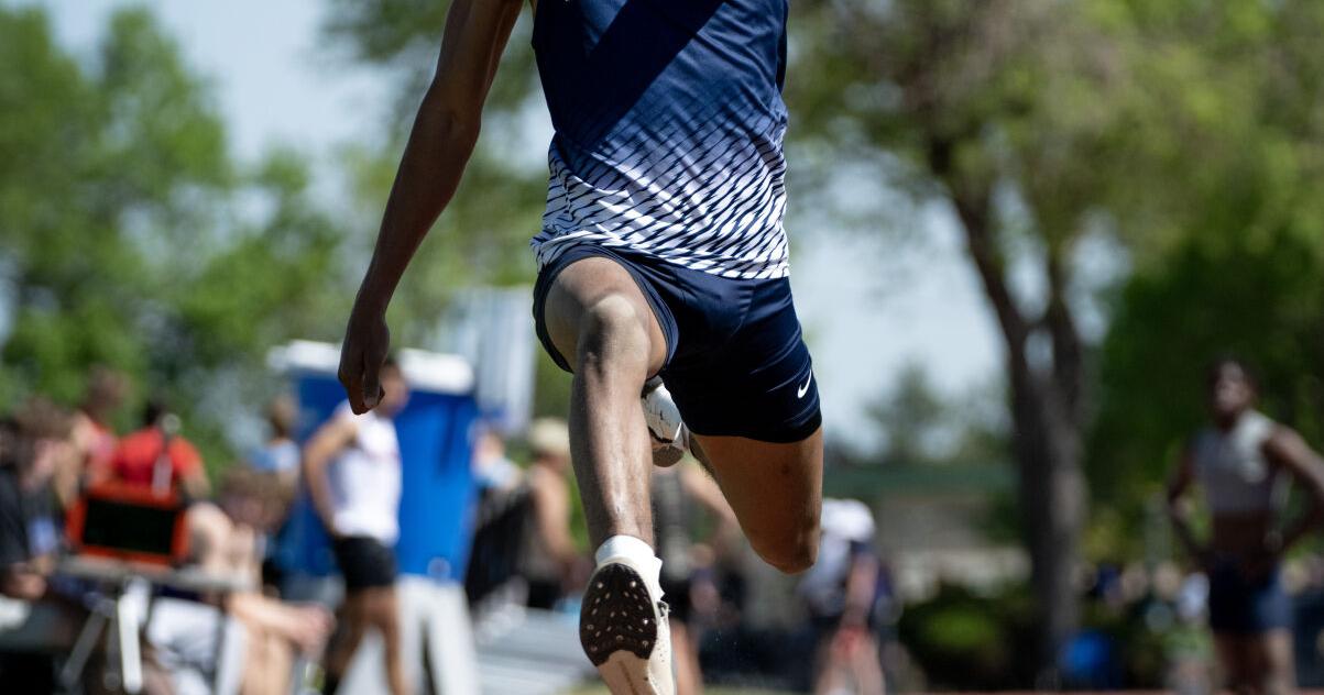 Cross training pays dividends for 5A triple jump champion Elijah Roy of Pine Creek
