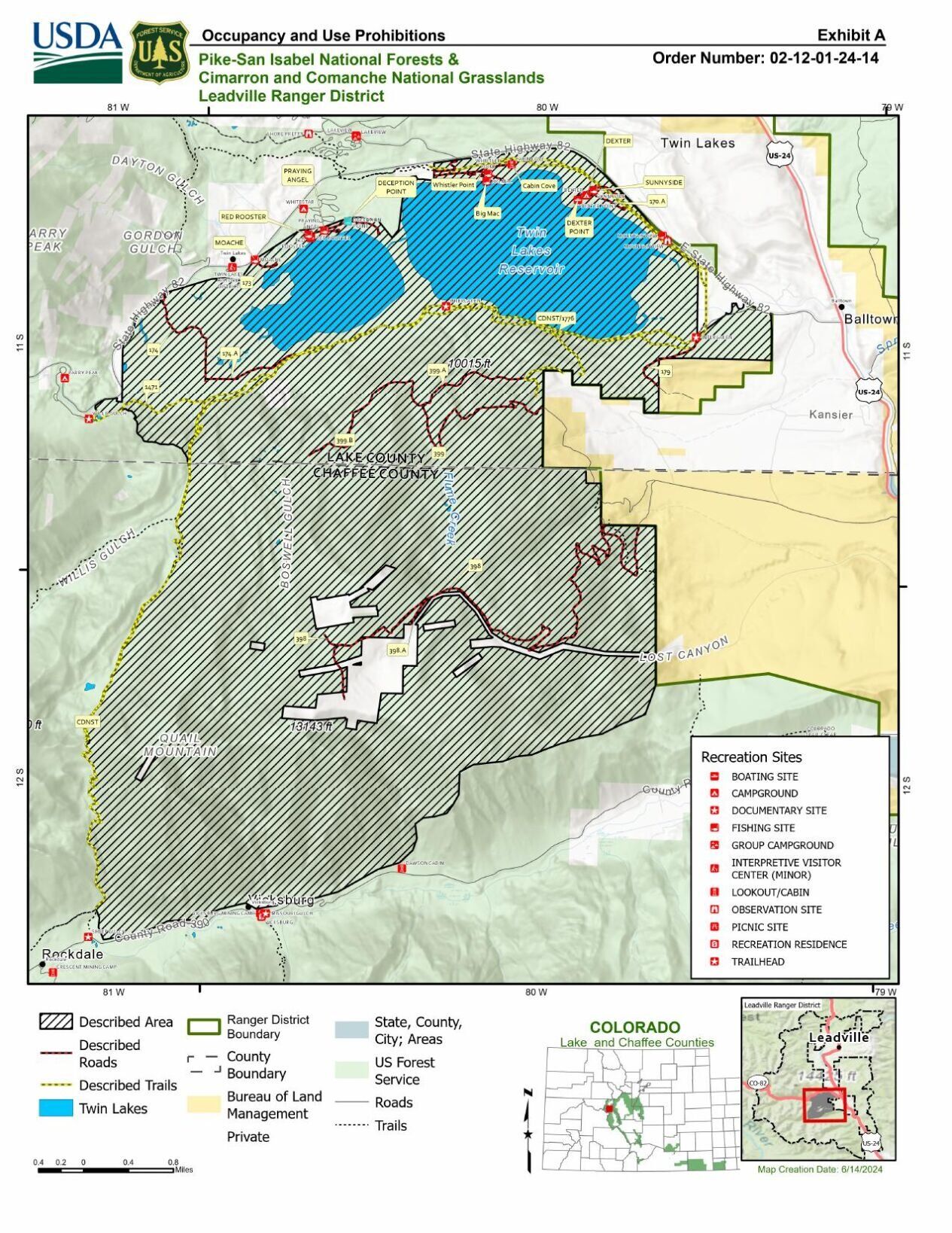 Interlaken fire south of Twin Lakes nears 100% containment | Wildfires ...