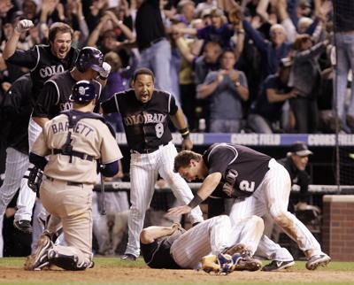 Lot Detail - 2007 Troy Tulowitzki Rookie Colorado Rockies Game