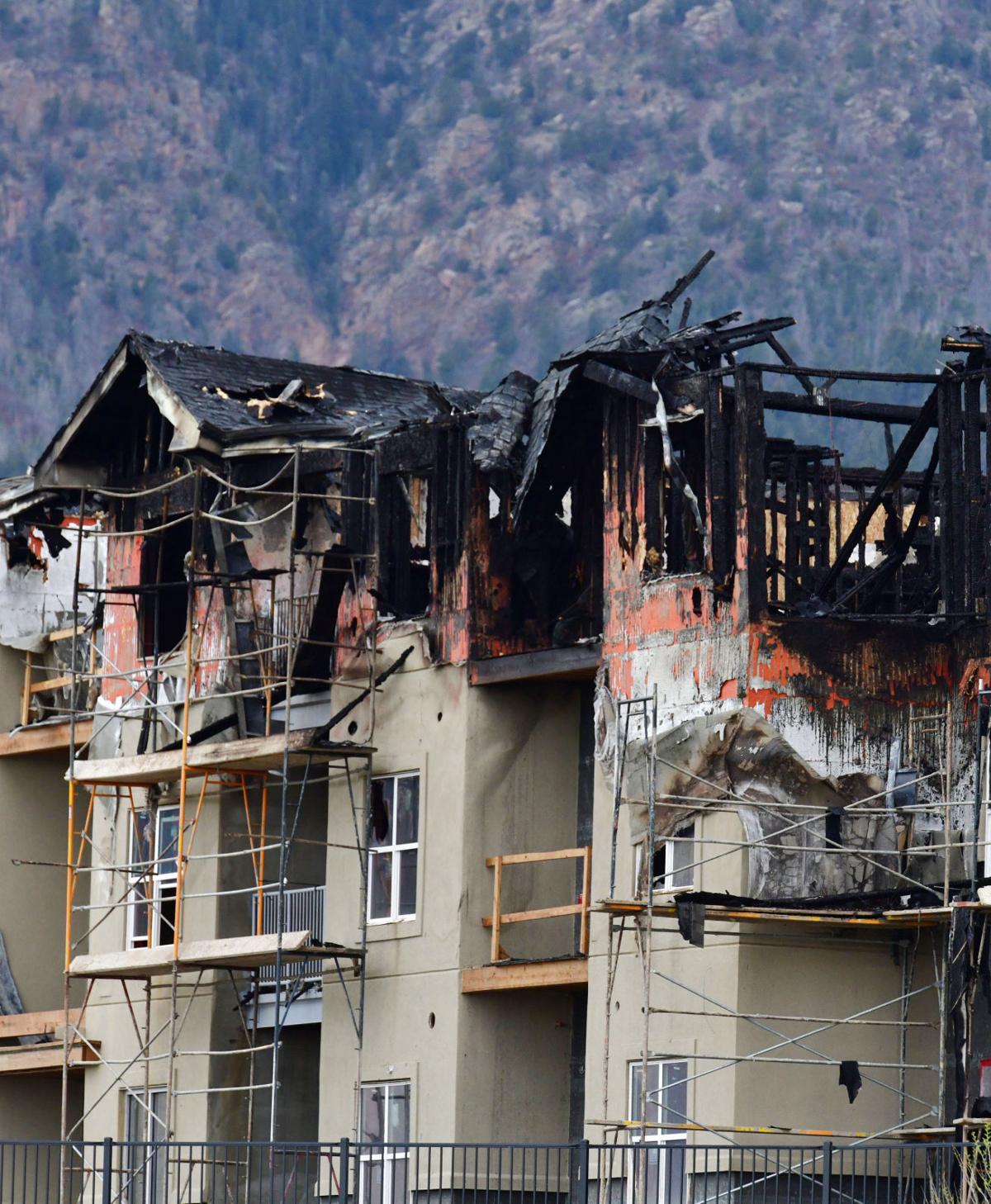 Blaze Heavily Damages Controversial Housing Complex In Broadmoor Bluffs Owner Believes It Was Arson Colorado Springs News Gazettecom