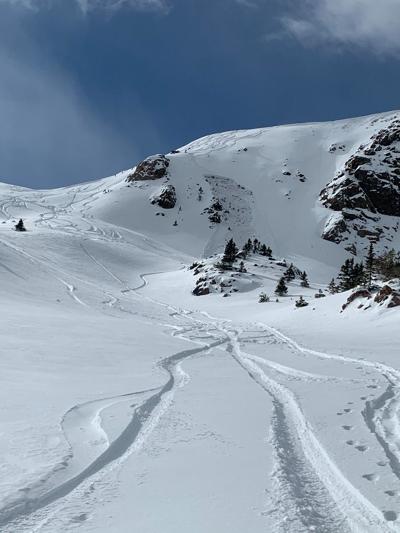 Avalanche near Vail