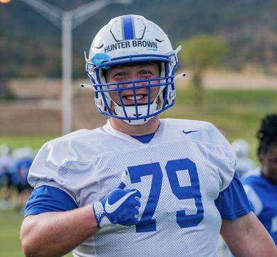 Air Force Academy football player Hunter Brown dies at 21 after 'medical  emergency' on way to class