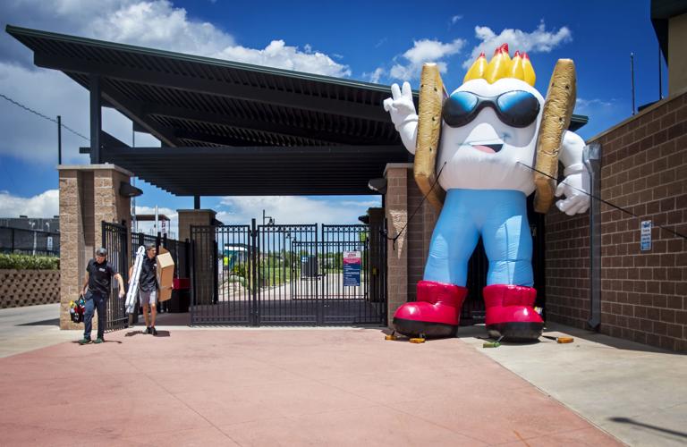 Vibes mascot Toasty debuts, putting a face to the local Minor League  Baseball rebrand, Sports