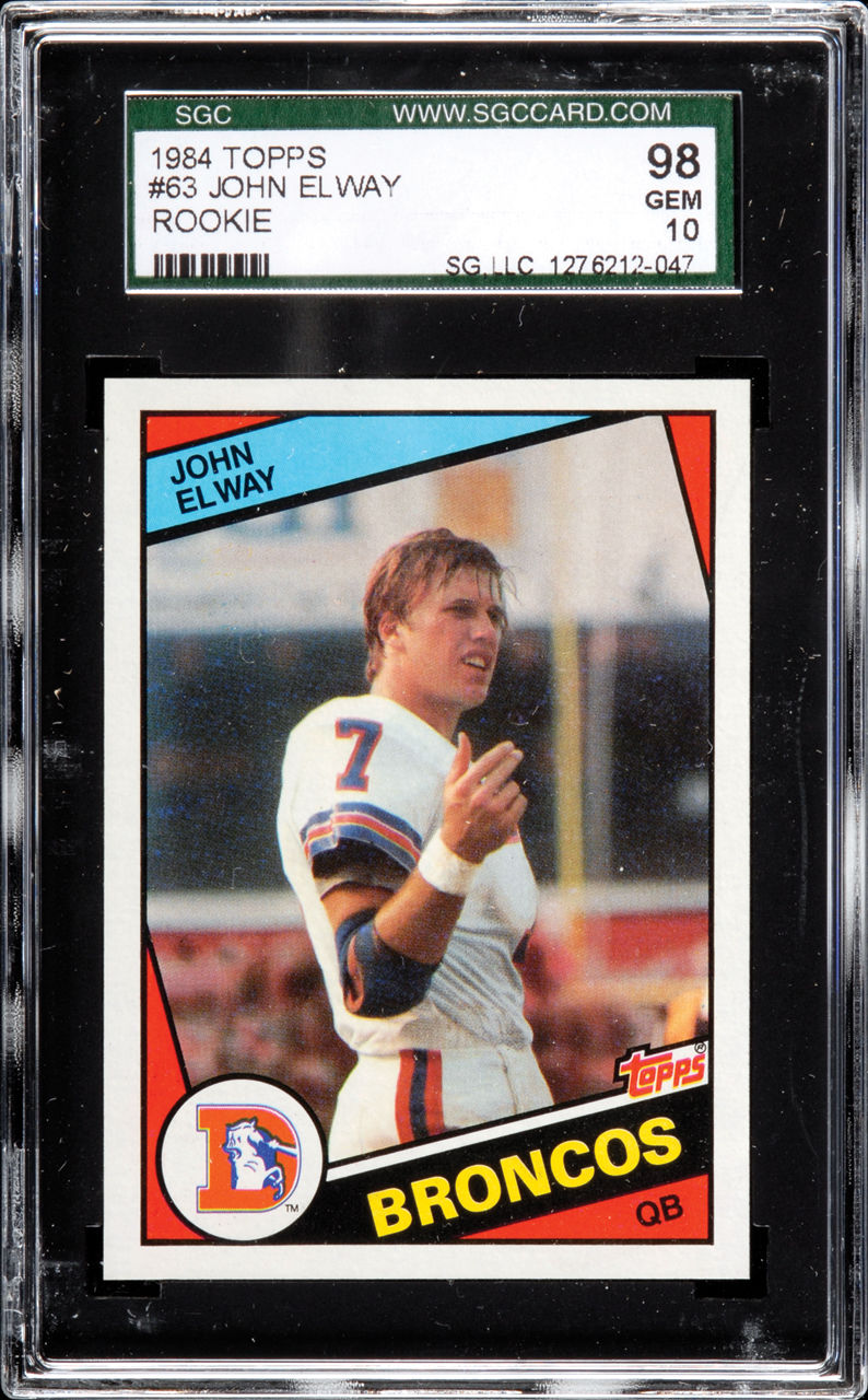 : 1987 Topps Denver Broncos Team Set with John Elway