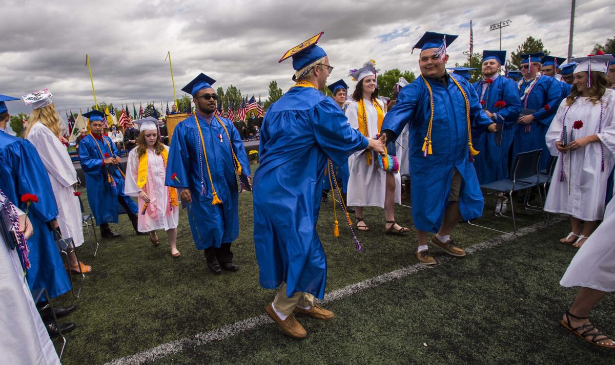 Highlights of the Fountain-Fort Carson High School commencement for the Class of 2017 Saturday, May 27, 2017, at Fountain-Fort Carson High School. (The Gazette, Christian Murdock)