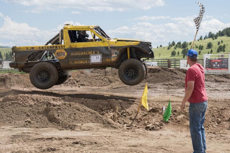 Mud and tough NAPA Tough Truck competition Pikes Peak Courier