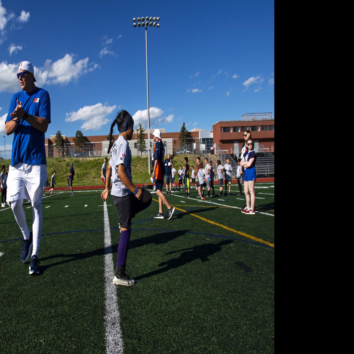 Denver Broncos left tackle Garett Bolles gives back to Monument community, The Tribune