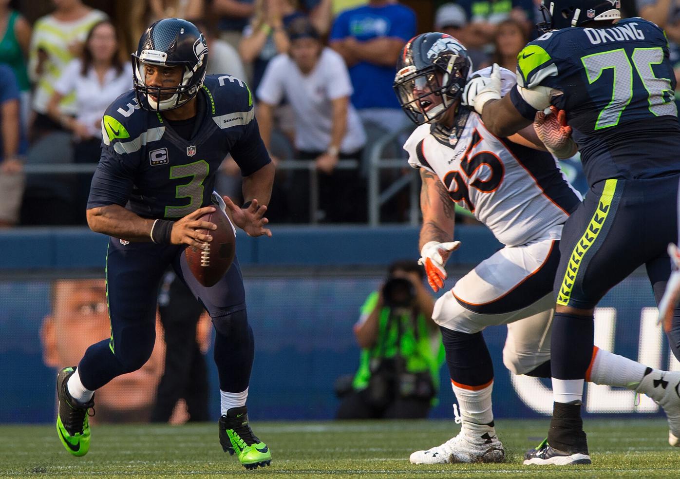 Woody Paige: Russell Wilson shows he's ready to saddle up with