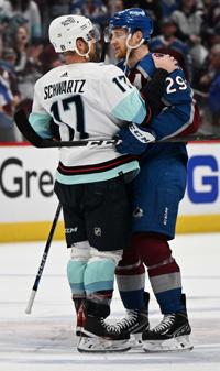 PHOTOS: Colorado Avalanche knocked off by Seattle Kraken in Game 7, NHL  Stanley Cup Playoffs – The Denver Post