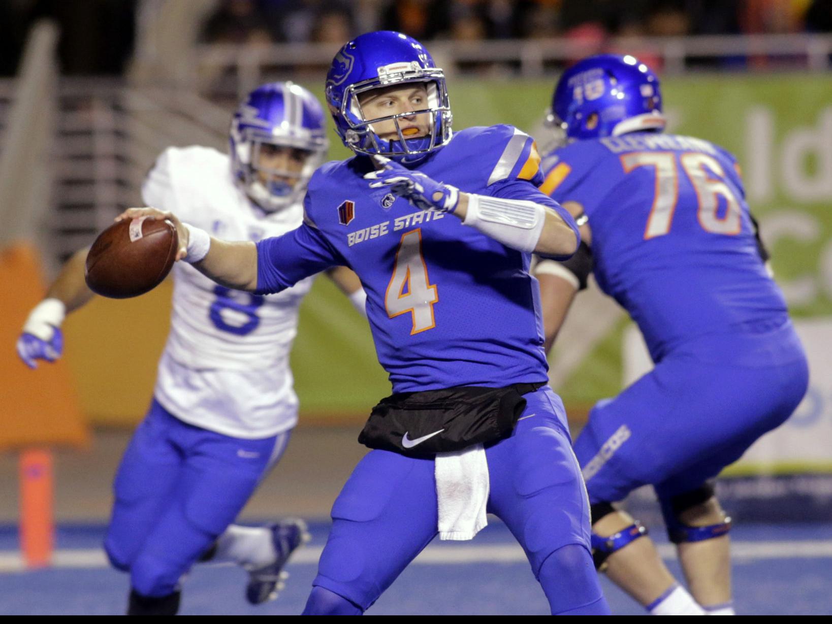 Air Force faces accomplished Boise State quarterback Brett Rypien