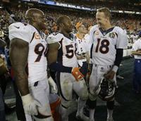 Peyton Manning, Broncos win Super Bowl 50 behind dominating defensive  effort - Stampede Blue