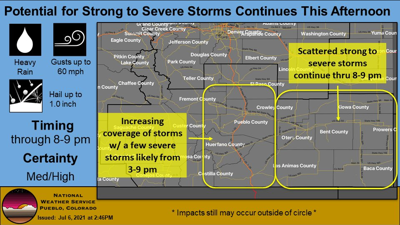 Colorado weather: Torrential rains, flash floods in southern ...