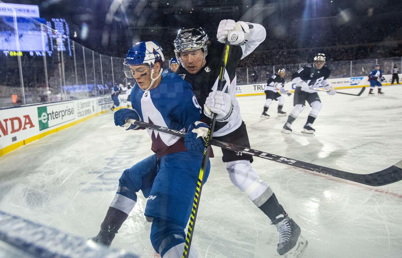 Spectator dies at NHL outdoor game in Colorado Springs