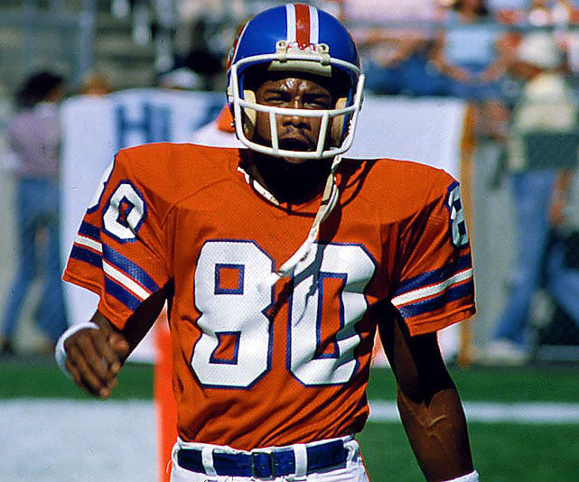 Rick Upchurch Signed Denver Broncos Jersey (Beckett COA) Denver All Pro  Receiver