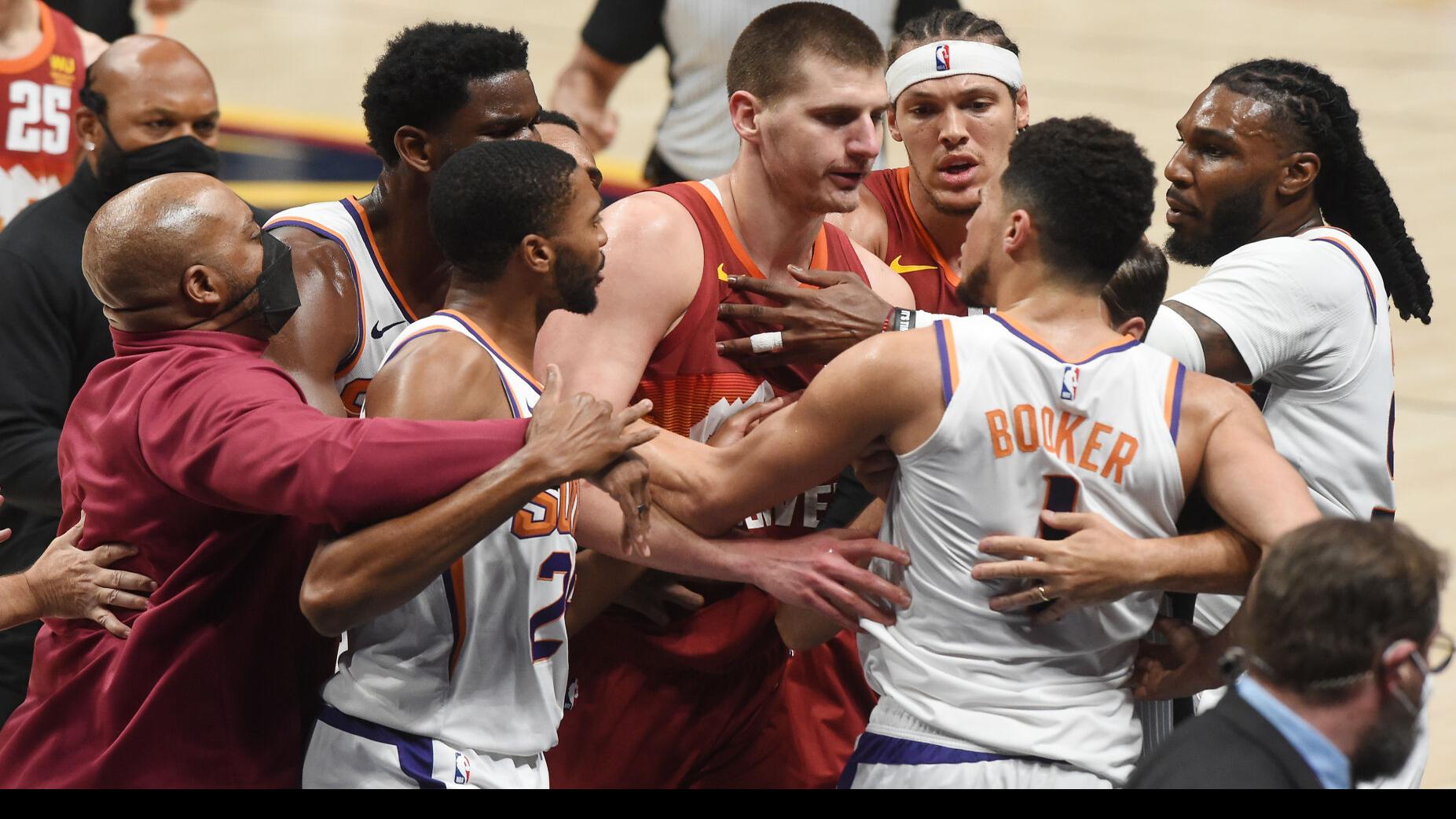 Nikola Jokic's brothers wanted in on Nuggets-Suns scuffle