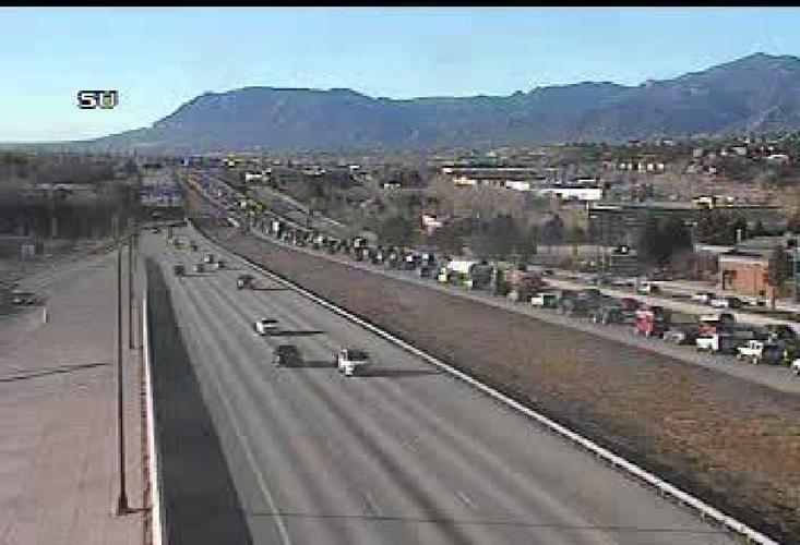 Traffic delays reported in northwest Colorado Springs