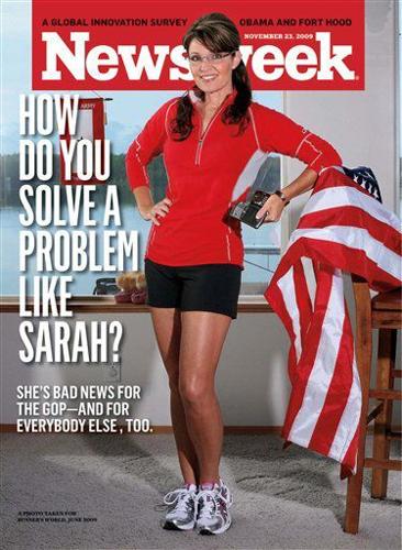 Sarah Palin Xxx Porn Comics - Newsweek's Sarah Palin cover has everyone's shorts in a bunch | News |  gazette.com