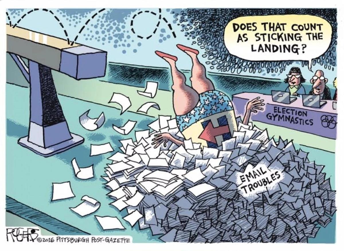 From Trump To Clinton To Russia These Political Cartoons Go For The Olympic Gold Colorado Springs News Gazette Com