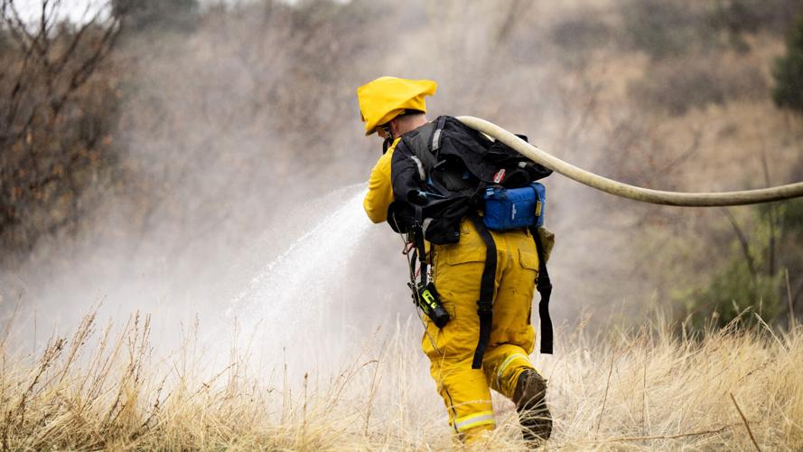 PHOTOS: Colorado Springs Fire Department conducts annual wildfire training