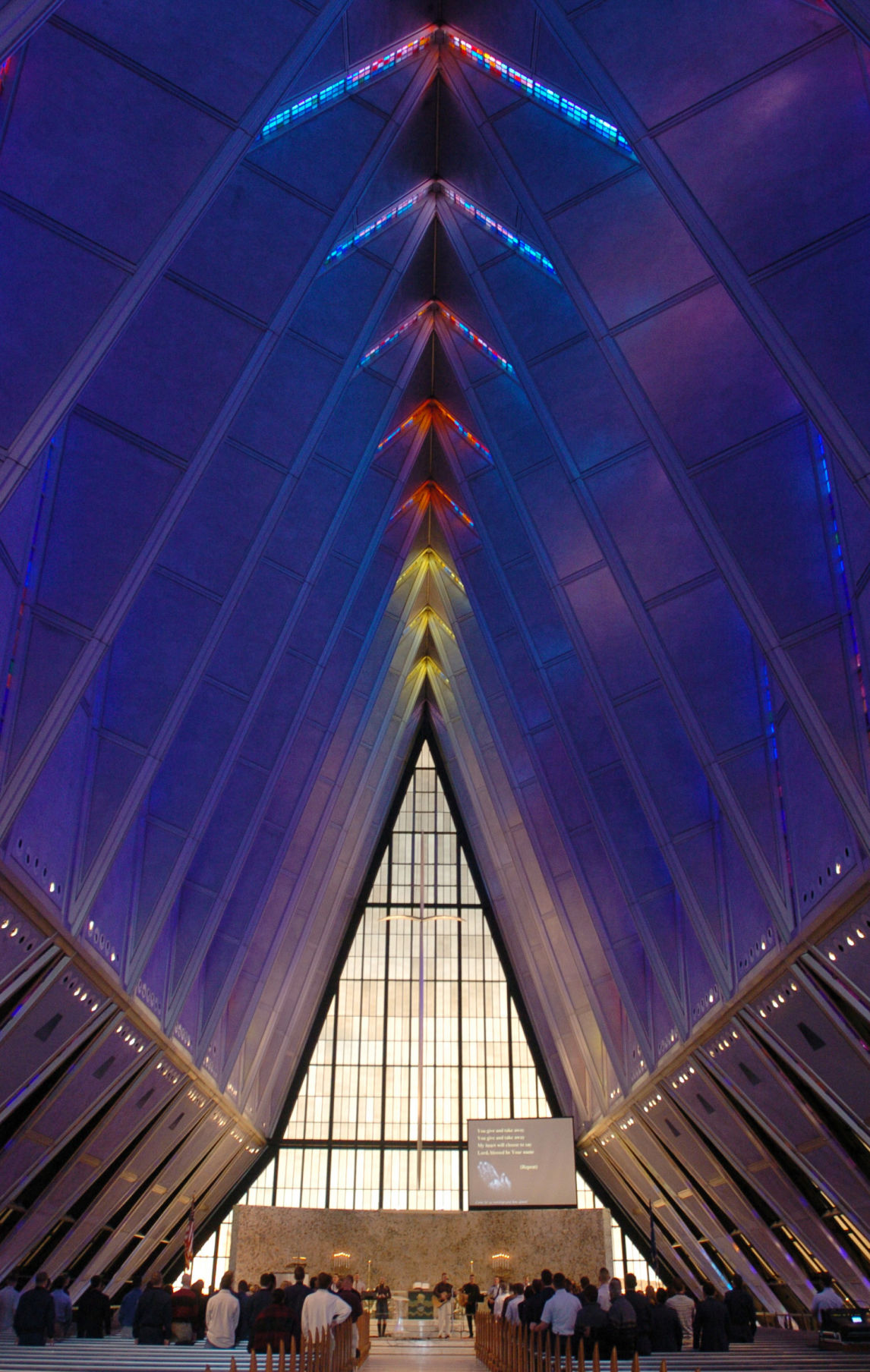 US AIR FORCE ACADEMY  CADET CHAPEL Elongated Penny Pressed SmasheD 