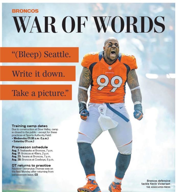 Klee: Yapping Seahawks earned trash talk, Broncos great Shannon