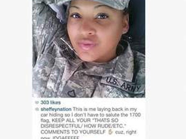 Comments: Soldier's 'selfie' sparks wave of controversy