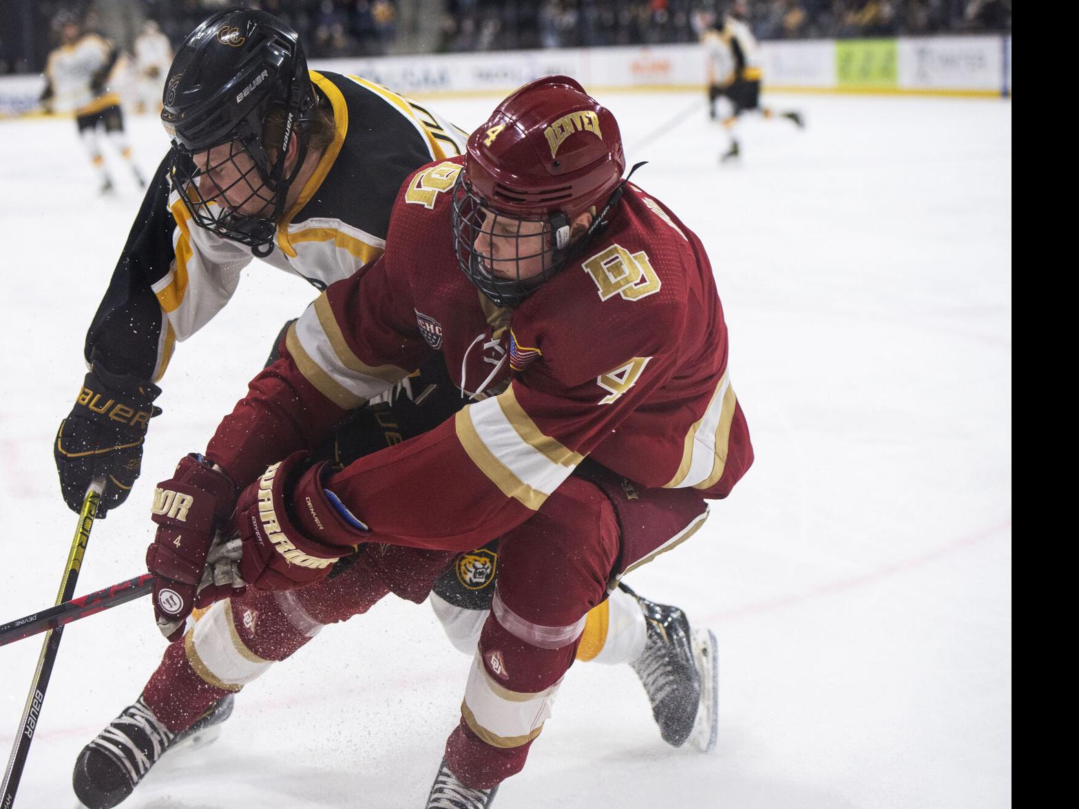 No. 2 Denver Pioneers fall short of NCHC Frozen Faceoff ...