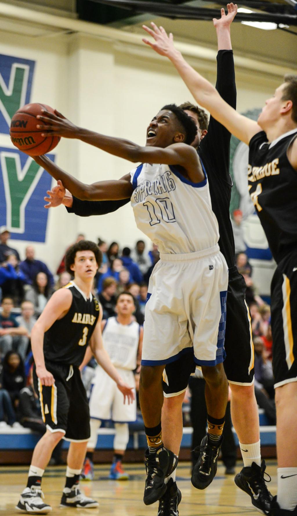 Brevin Brimble S Two 3s Seal Doherty Spartans Playoff Win