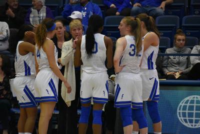 Freshmen Carry The Scoring Load As Air Force Women Fall 78 71 To