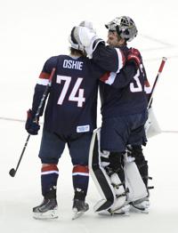 T.J. Oshie leads United States to win in shootout over Russia