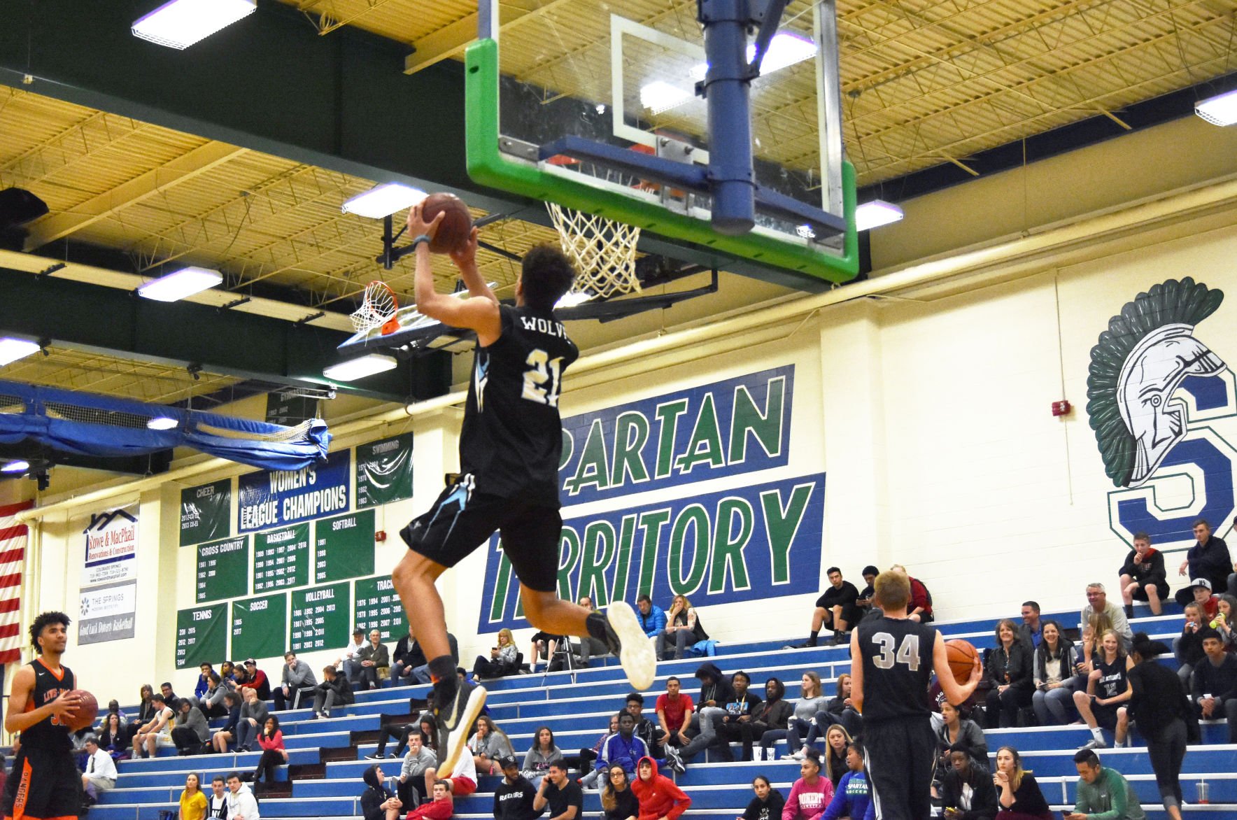 high school dunk