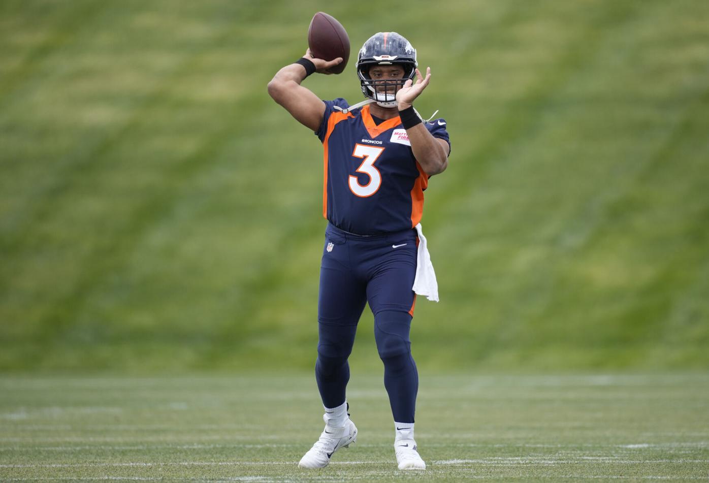 Russell Wilson 'feels great' after first minicamp with Denver