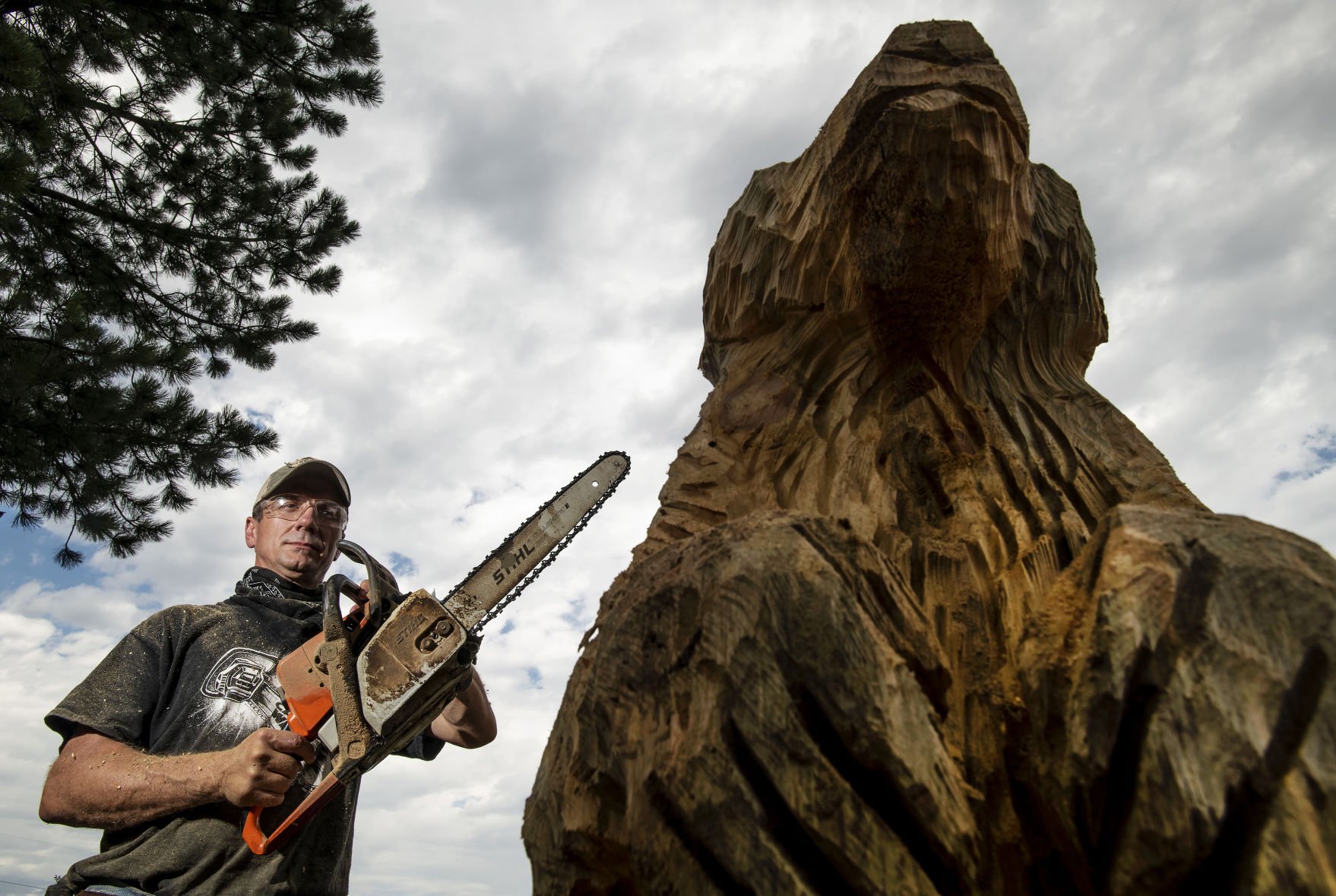 Colorado Bear Chainsaw Carving