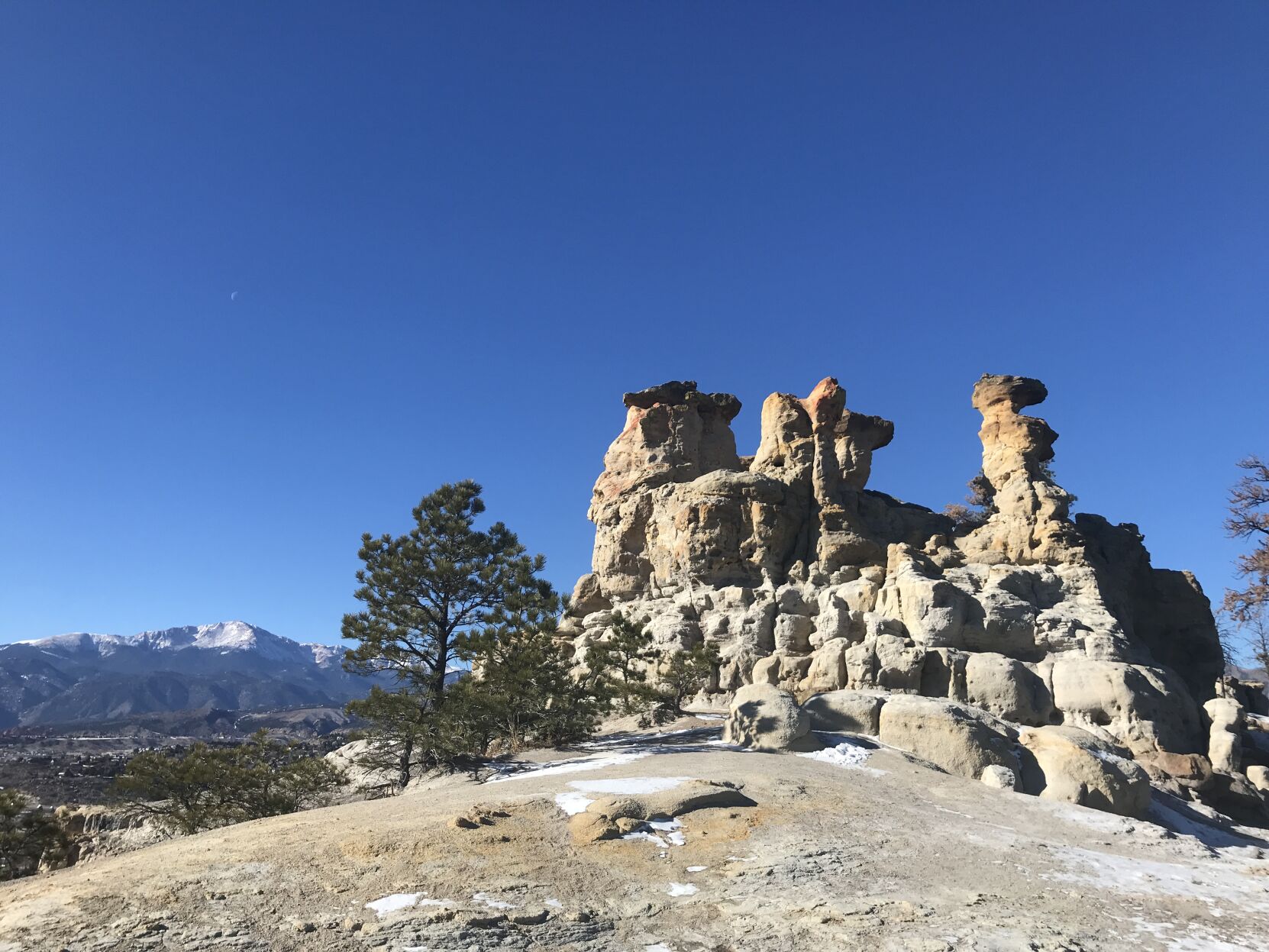 Happy Trails New trail up Colorado Springs Pulpit Rock