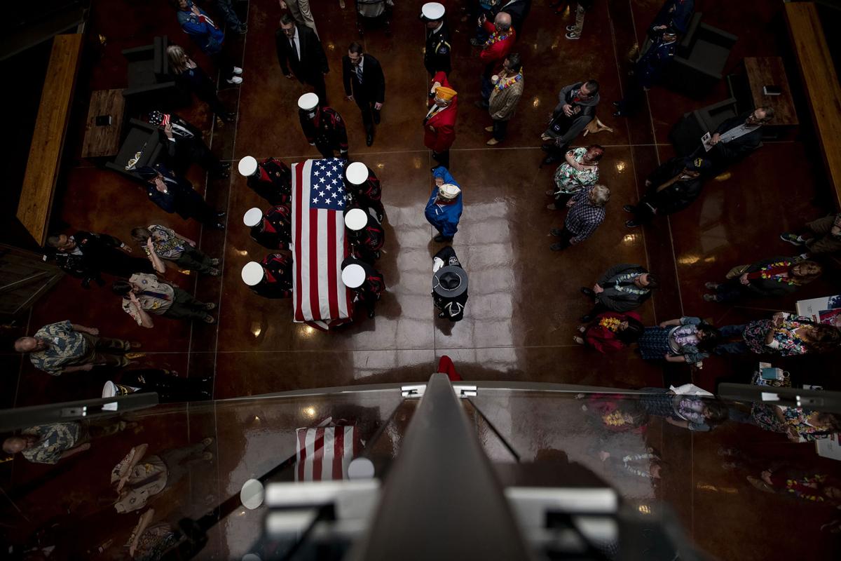 WWII hero Donald Stratton remembered