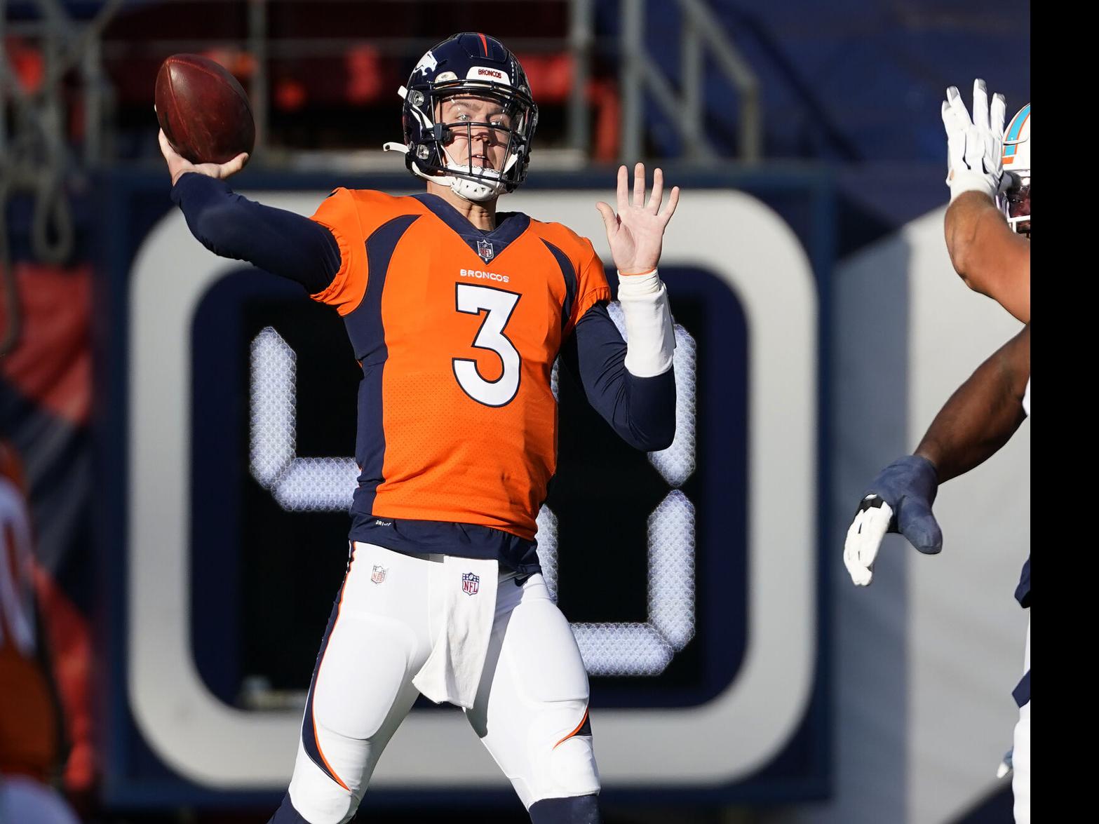 Broncos quarterbacks Lock, Rypien, Bortles ruled ineligible to play Sunday  due to COVID concerns, Broncos