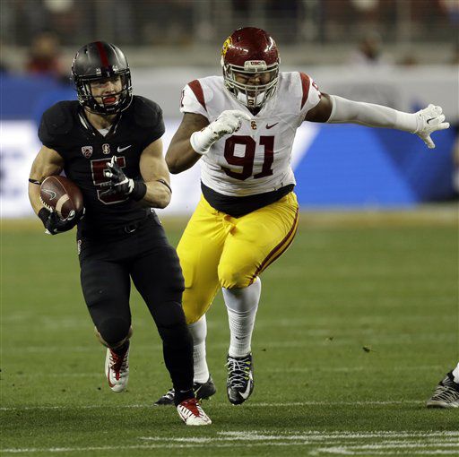 Stanford's Christian McCaffrey broke Barry Sanders' yardage record. Now  he's ready for a Rose Bowl encore 