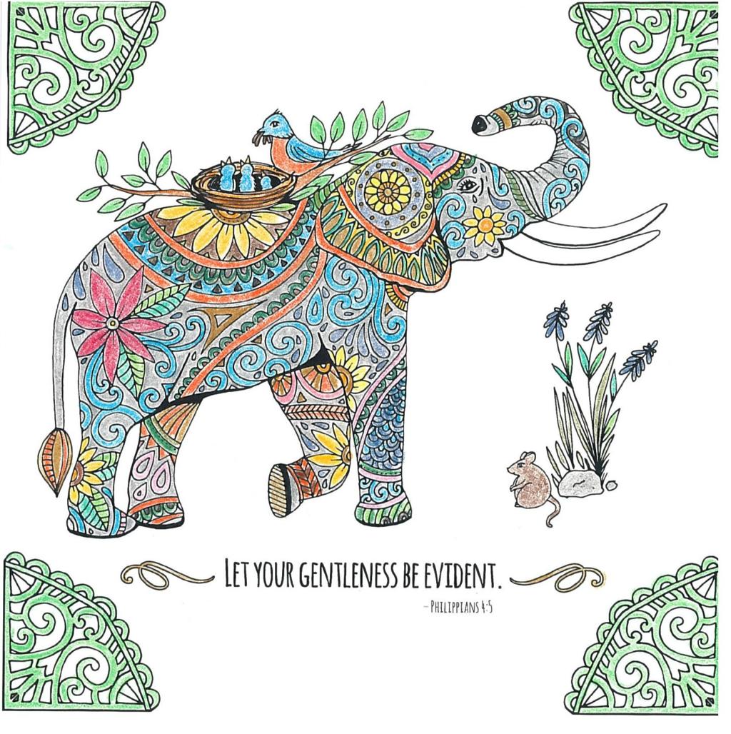 Coloring For Spiritual Contemplation Is Aim Of New Book By