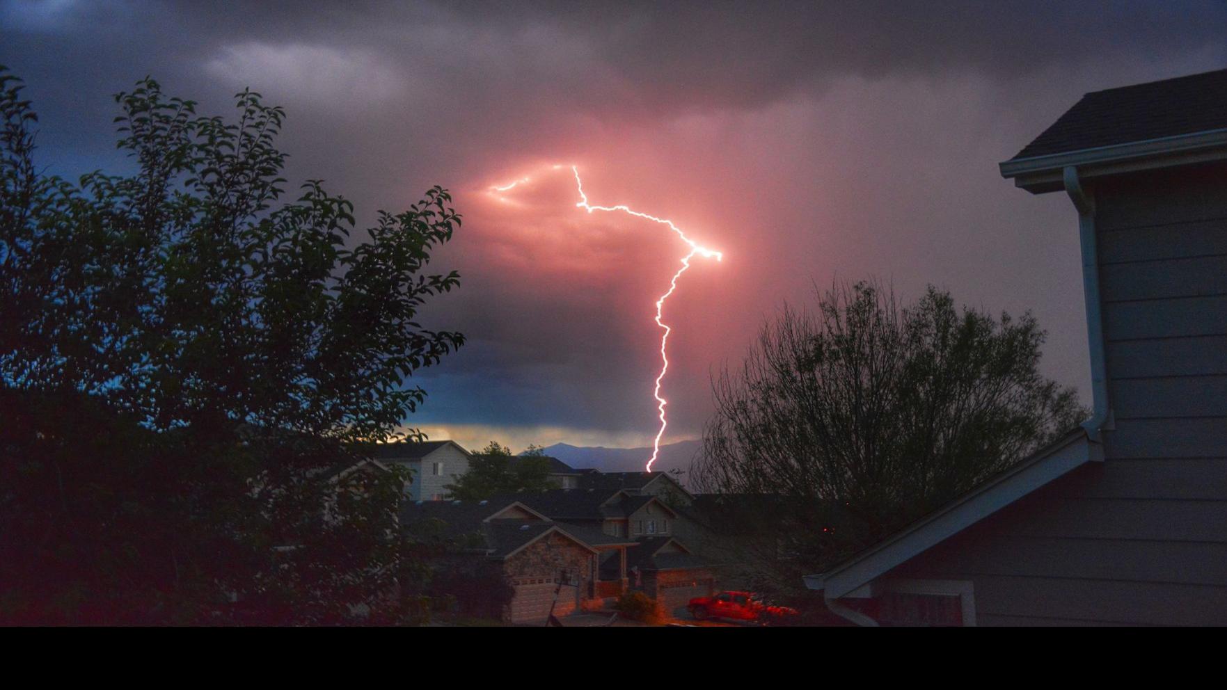 Lightning Storm In Colorado Springs Colorado Springs News