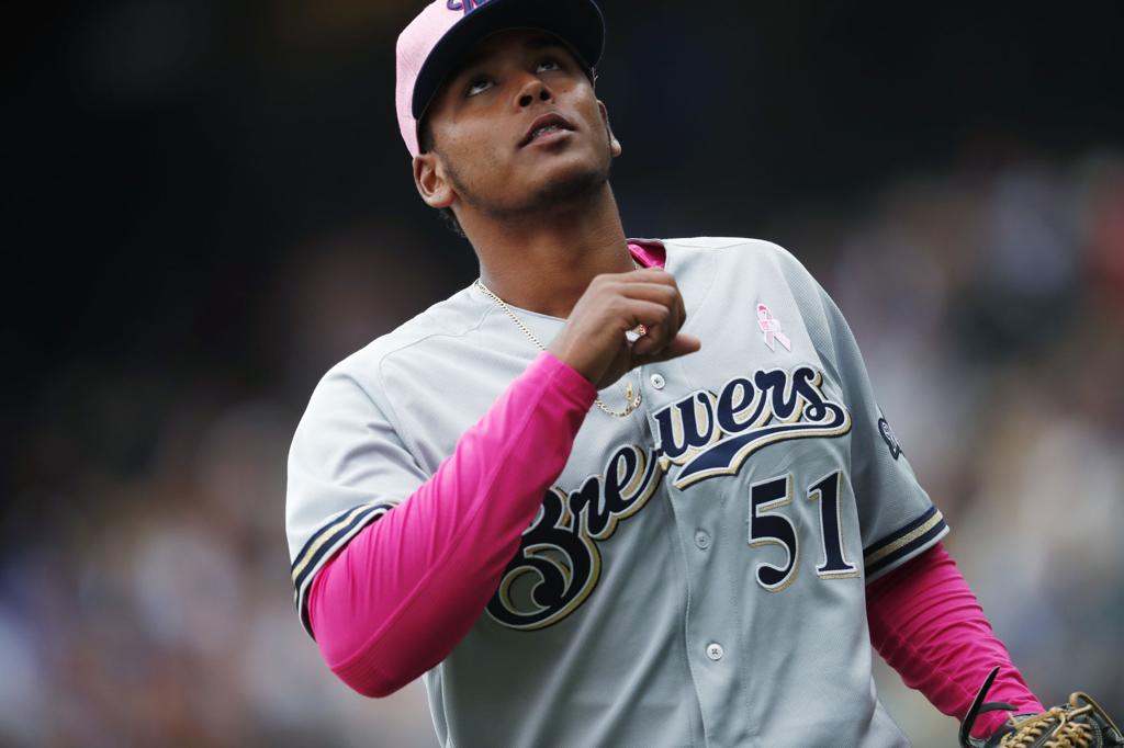 Milwaukee Brewers' Freddy Peralta hopes for repeat performance against  Colorado Rockies 