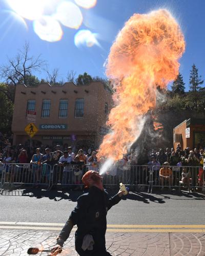 Thousands flocked to Manitou Springs on Saturday, October 25, 2014, for the annual Emma Crawford Coffin Races. The races started in 1995, but the story of Emma Crawford goes back to 1891 when she was buried at the top of Red Mountain above Manitou Sprin...