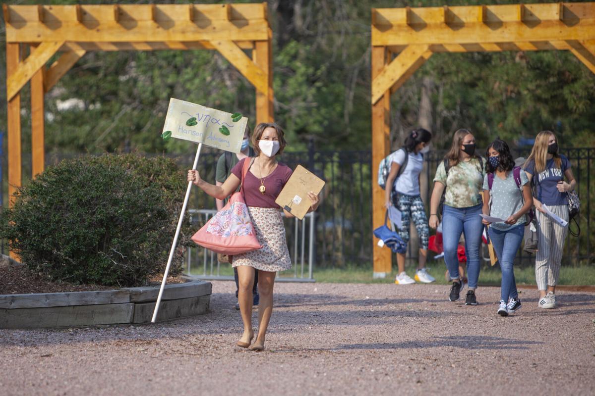 Students return to campus at The Colorado Springs School