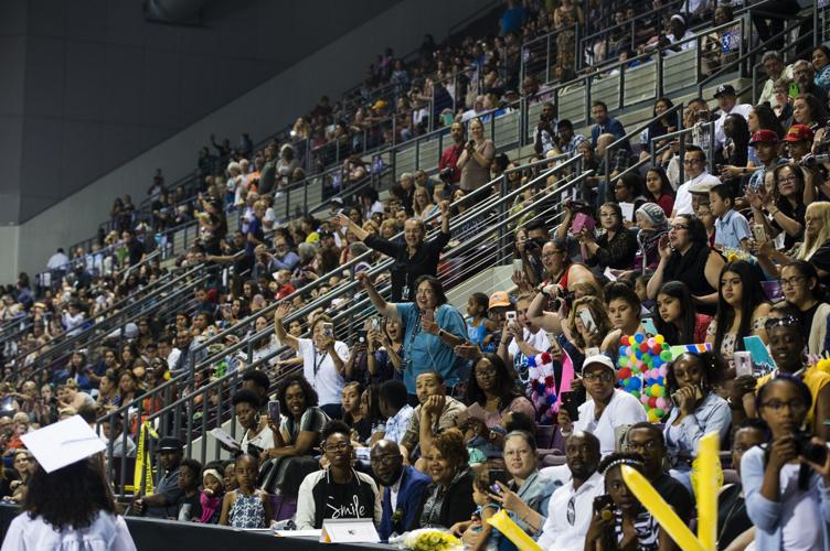 Rams pep rally had around 3k people at a high school stadium vs