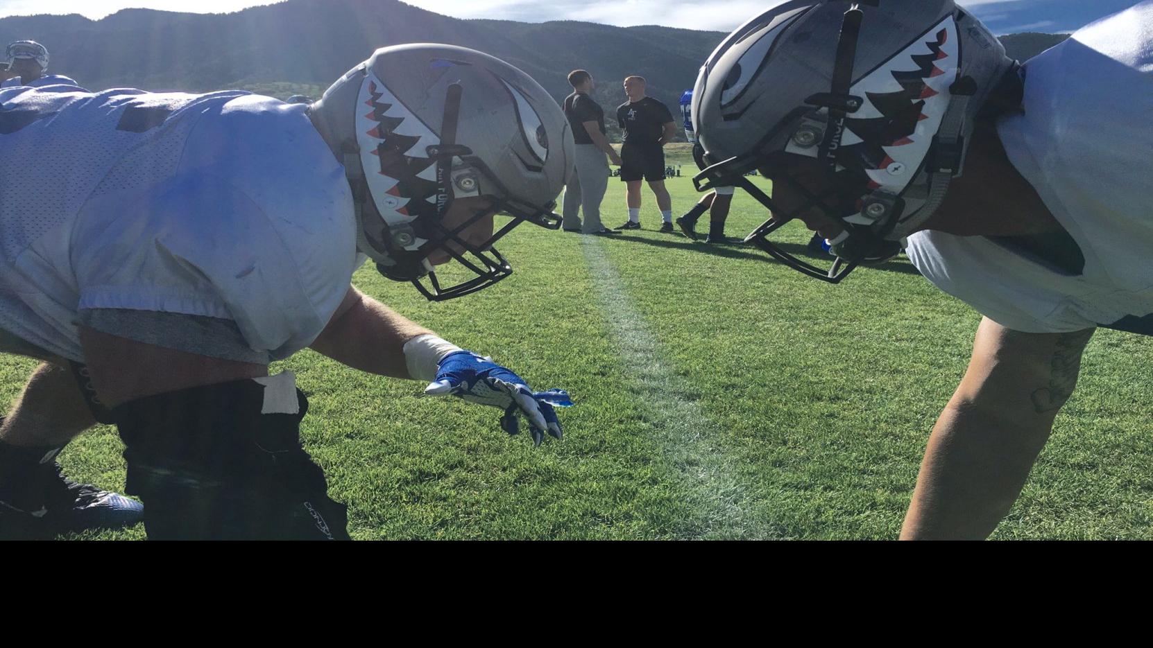 Shark Week' bringing attention to Air Force and its unique helmet design, Sports